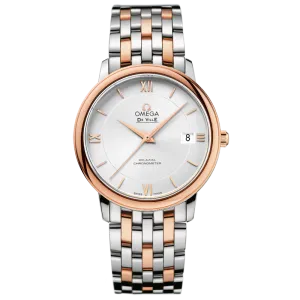 Omega De Ville Prestige 36.8 mm, steel - red gold on steel - red gold