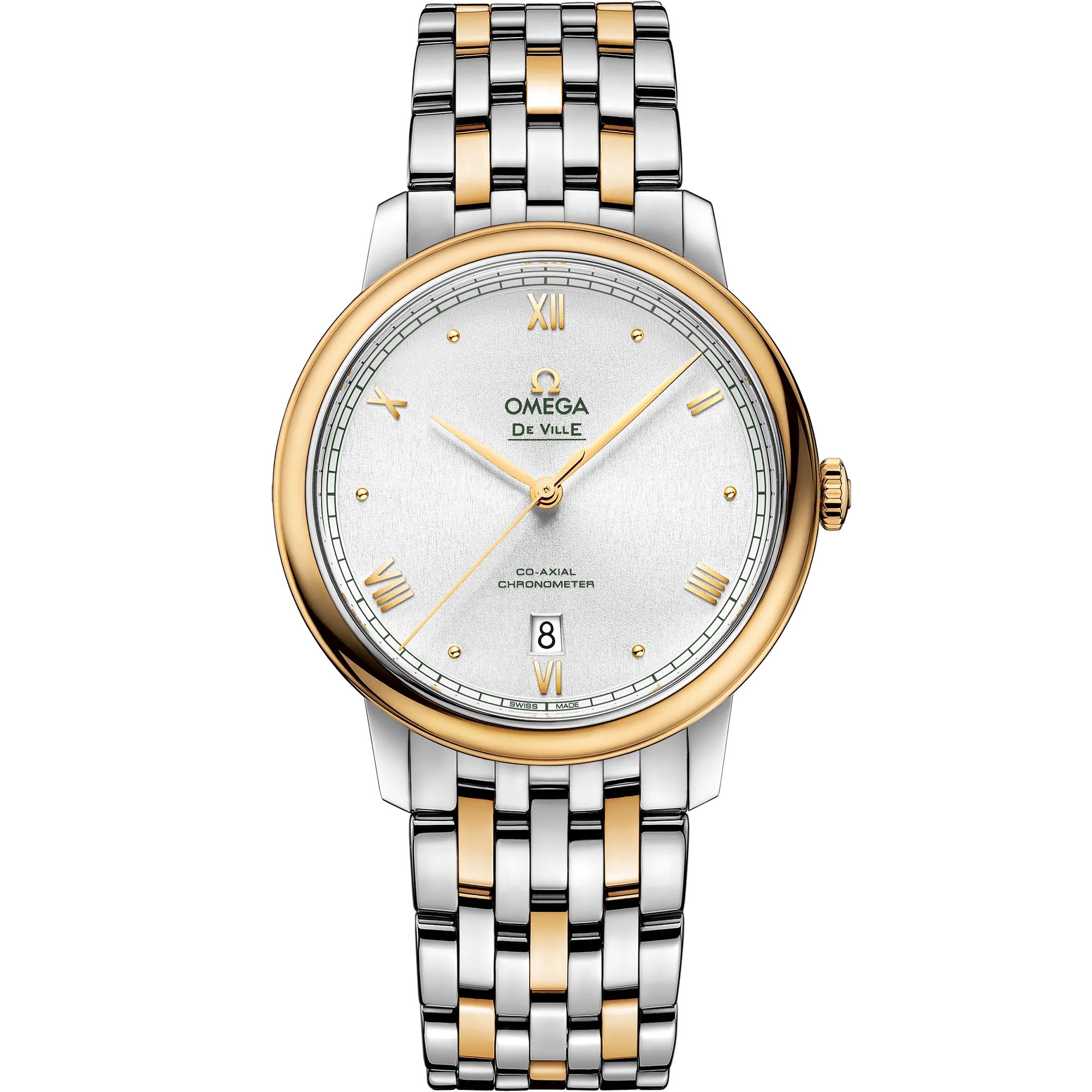 Omega De Ville Prestige 39.5 mm, steel - yellow gold on steel - yellow gold