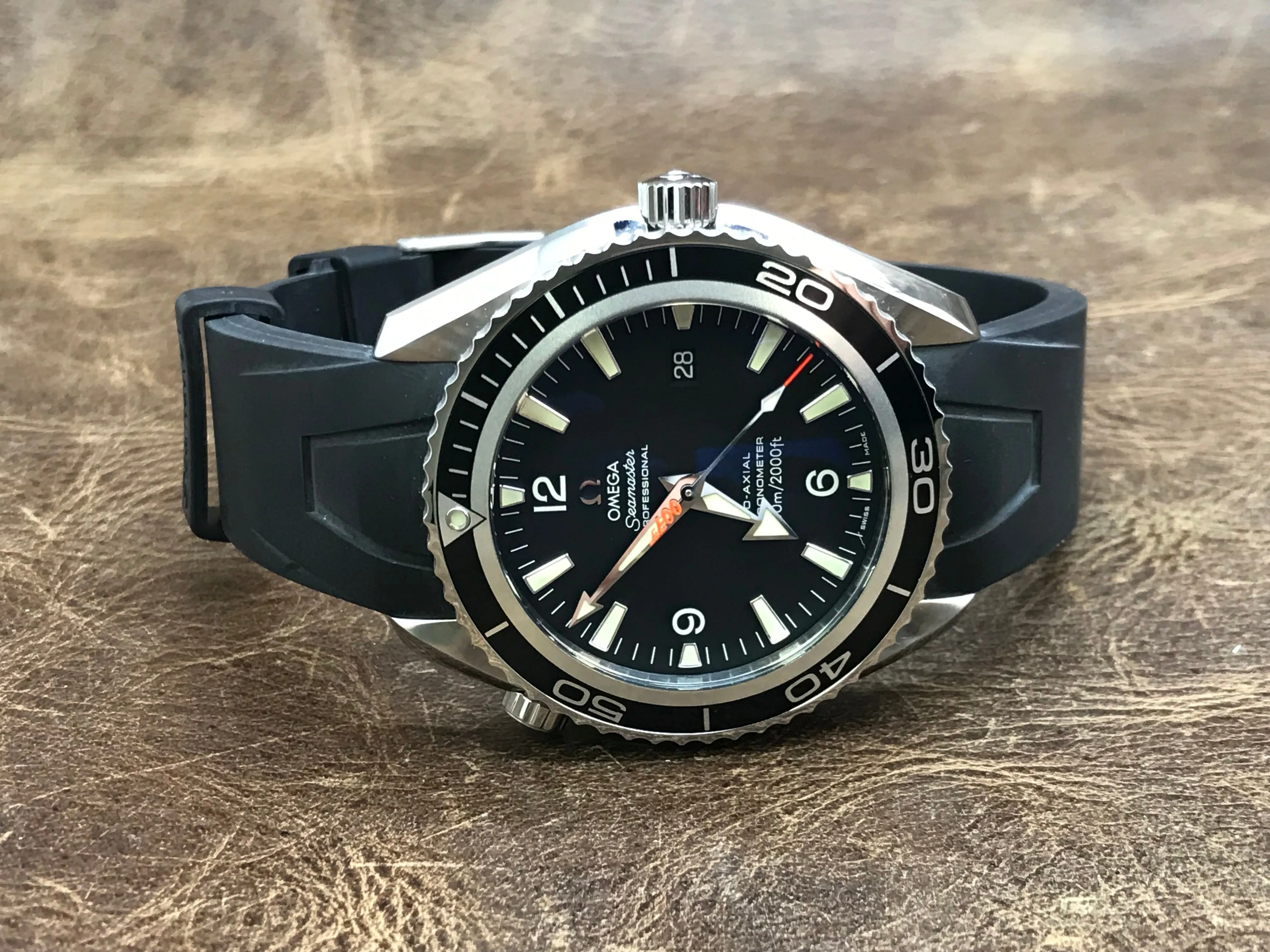 Omega Planet Ocean 600m James Bond Casino Royale 2907.50.91 Black Dial Automatic Men's Watch