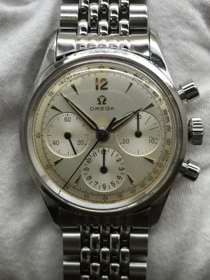 Omega Pre Seamaster CK 2886  Silver Dial Manual Wind Men's Watch