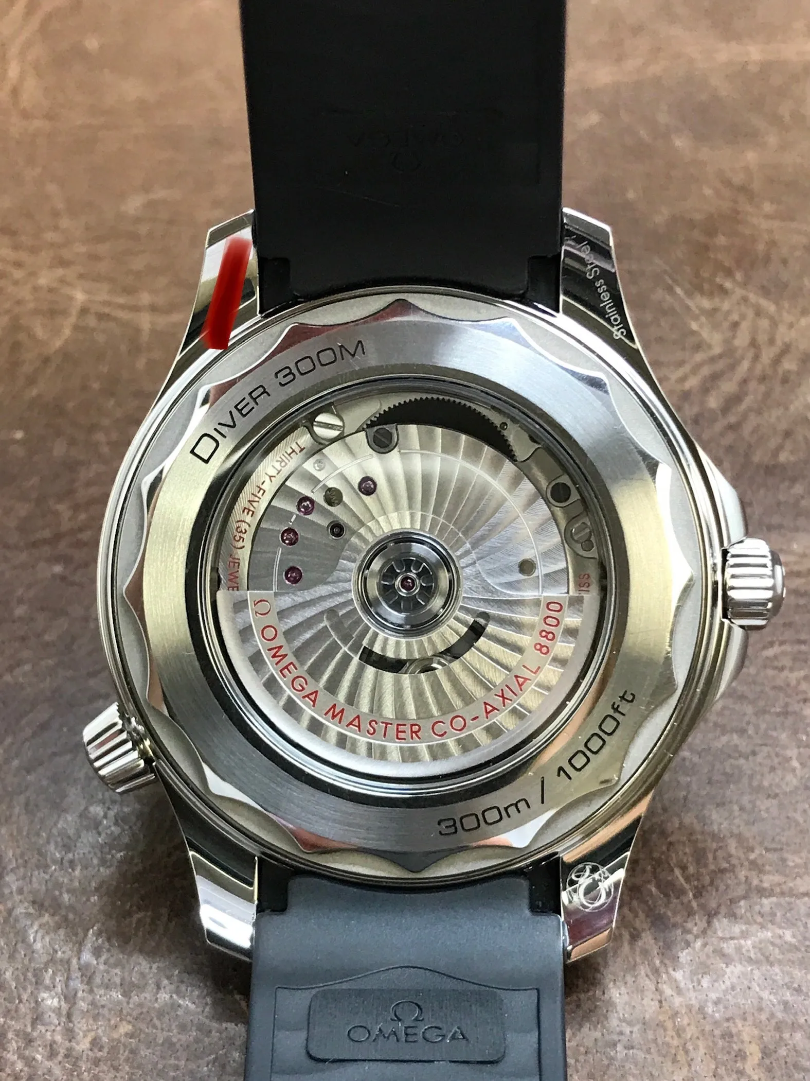 Omega Seamaster 300 210.32.42.20.001.001 Black Dial Automatic Men's Watch
