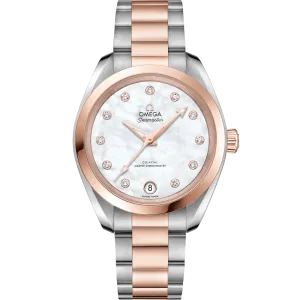 Omega Seamaster Aqua Terra 150M 34 mm, steel - Sedna™ gold on steel - Sedna™ gold