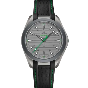 Omega Seamaster Aqua Terra 150M 41 mm, titanium on rubber strap