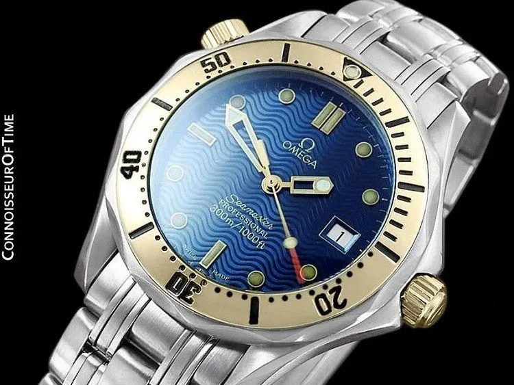 Omega Seamaster Midsize 300M Professional Diver (James Bond), Stainless Steel & 18K Gold