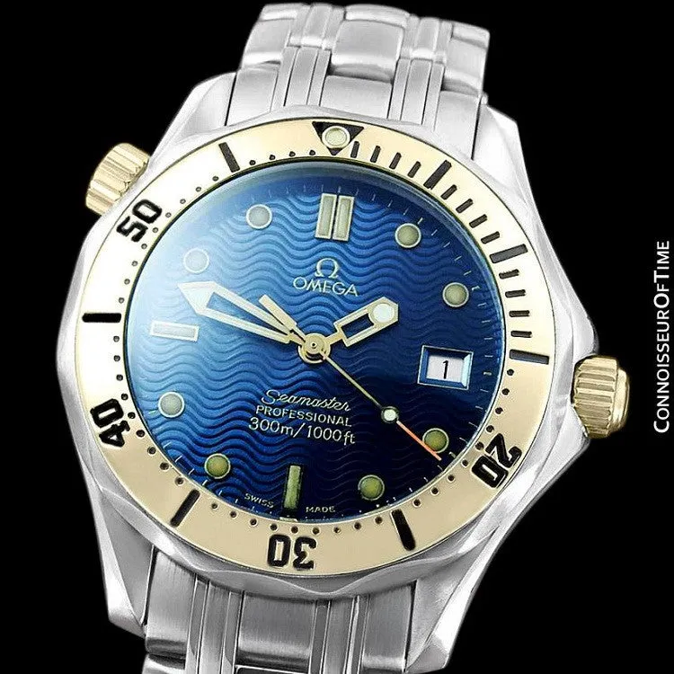 Omega Seamaster Midsize 300M Professional Diver (James Bond), Stainless Steel & 18K Gold