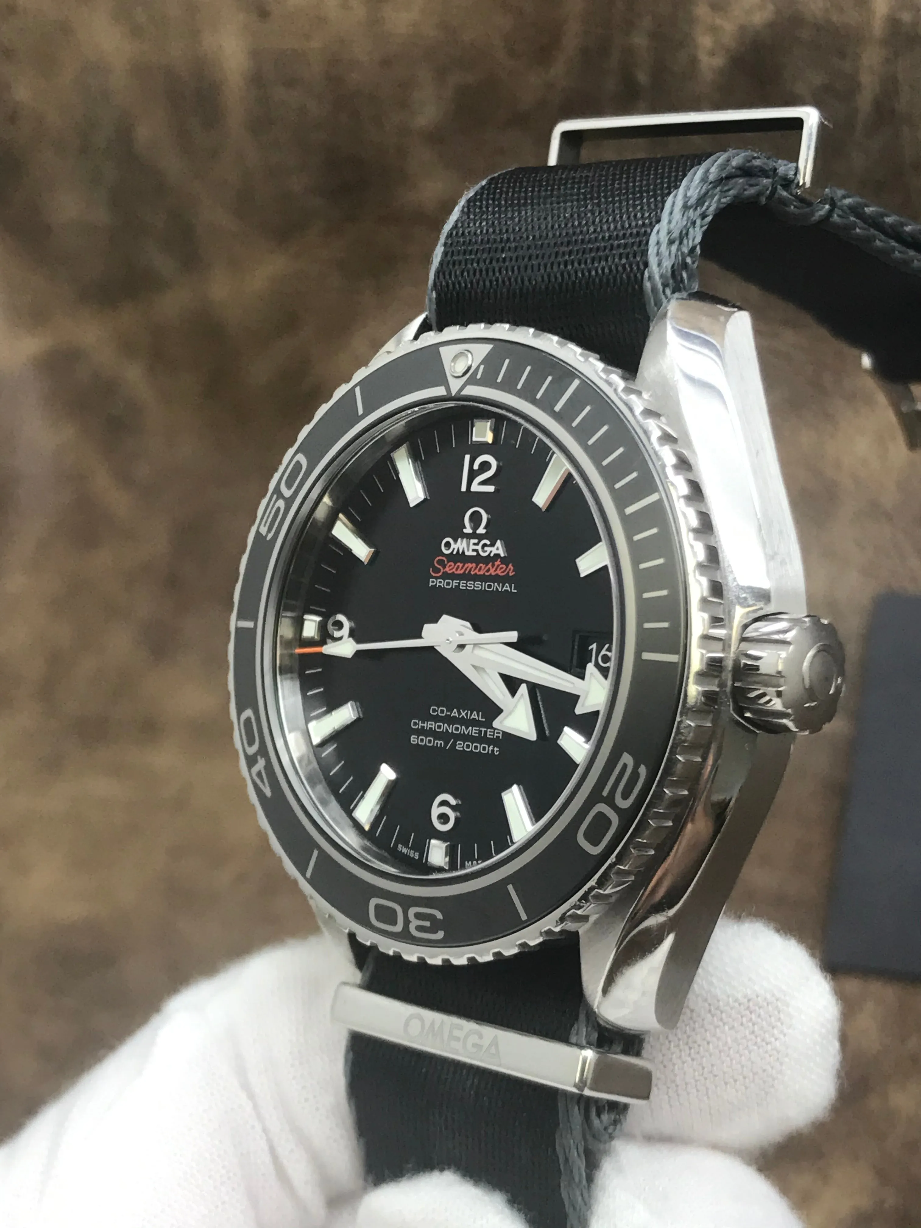 Omega Seamaster Planet Ocean 232.30.42.21.01.001 Black Dial Automatic Men's Watch