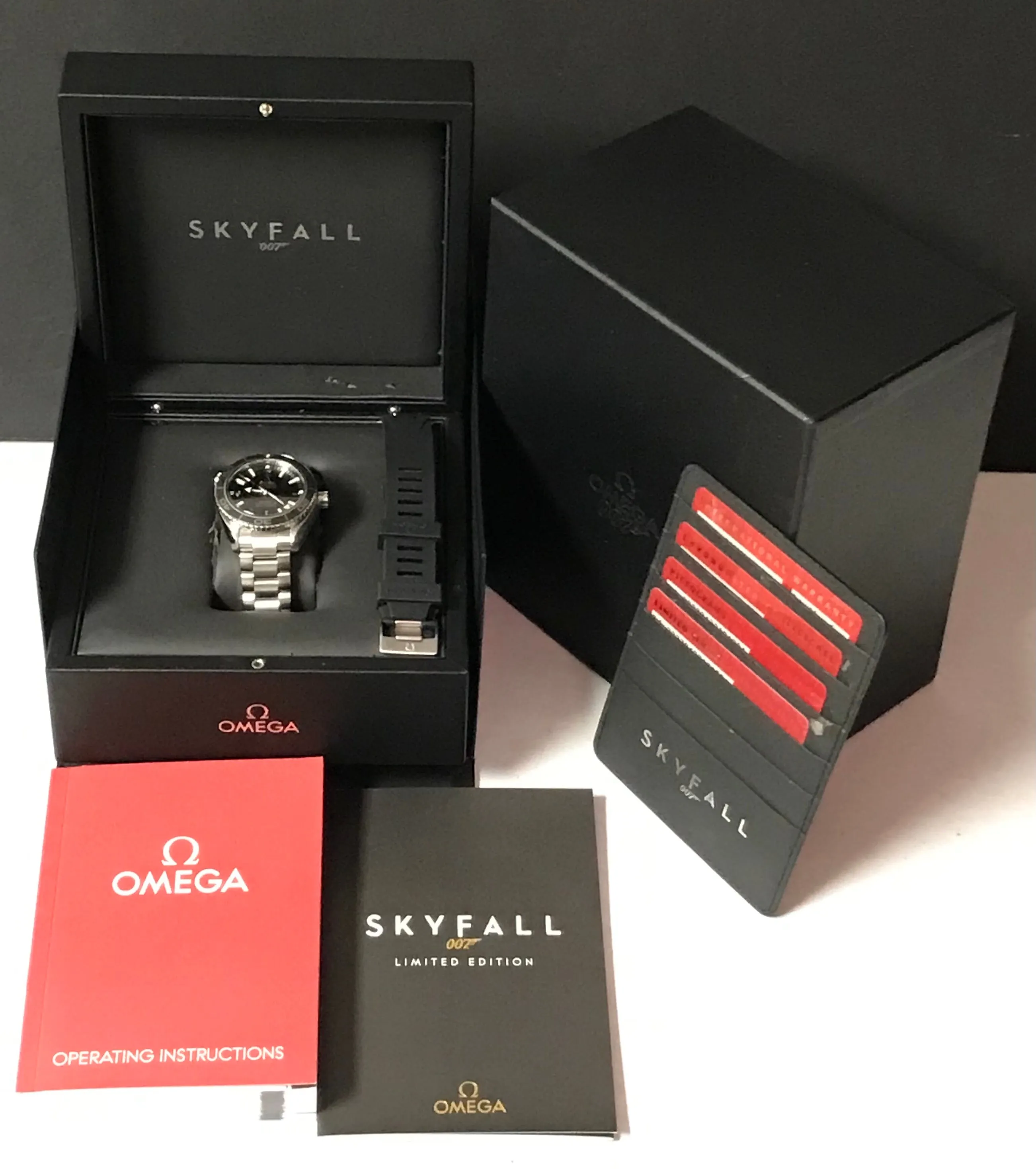 Omega Seamaster Planet Ocean 232.30.42.21.01.004 Black Dial Automatic Men's Watch