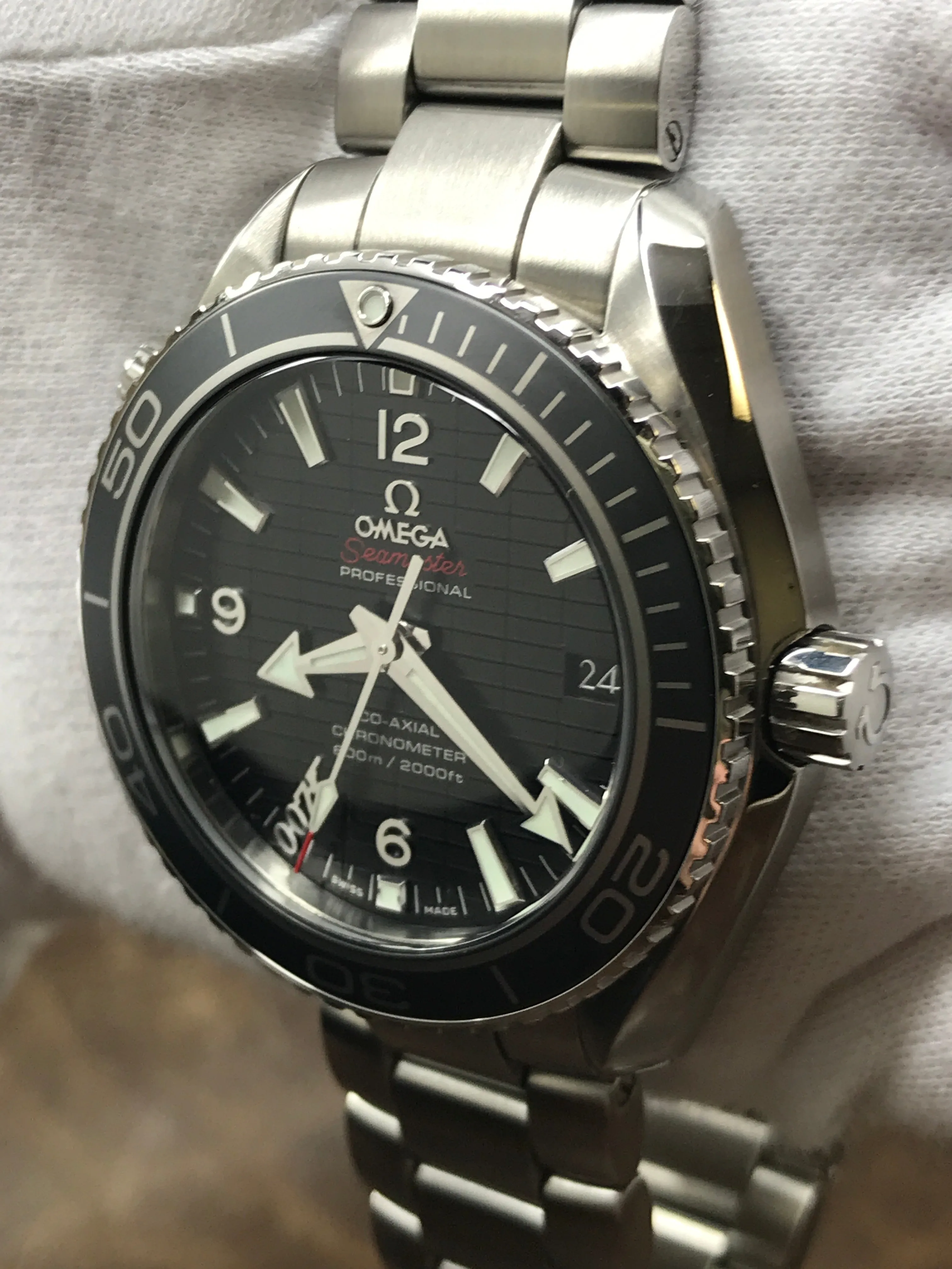Omega Seamaster Planet Ocean 232.30.42.21.01.004 Black Dial Automatic Men's Watch