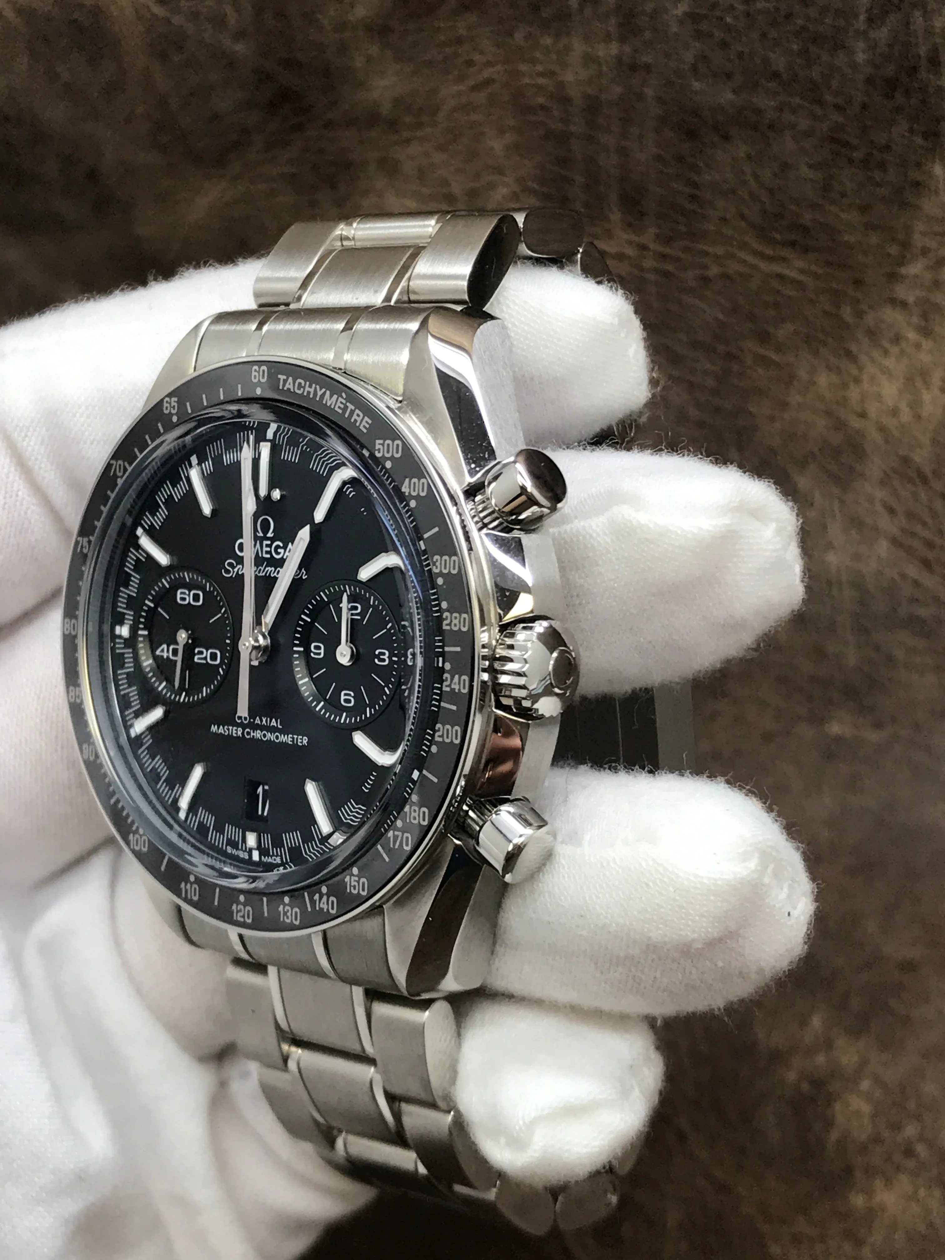 Omega Speedmaster Racing Master Chronometer 329.30.44.51.01.001 Black Dial Automatic Men's Watch
