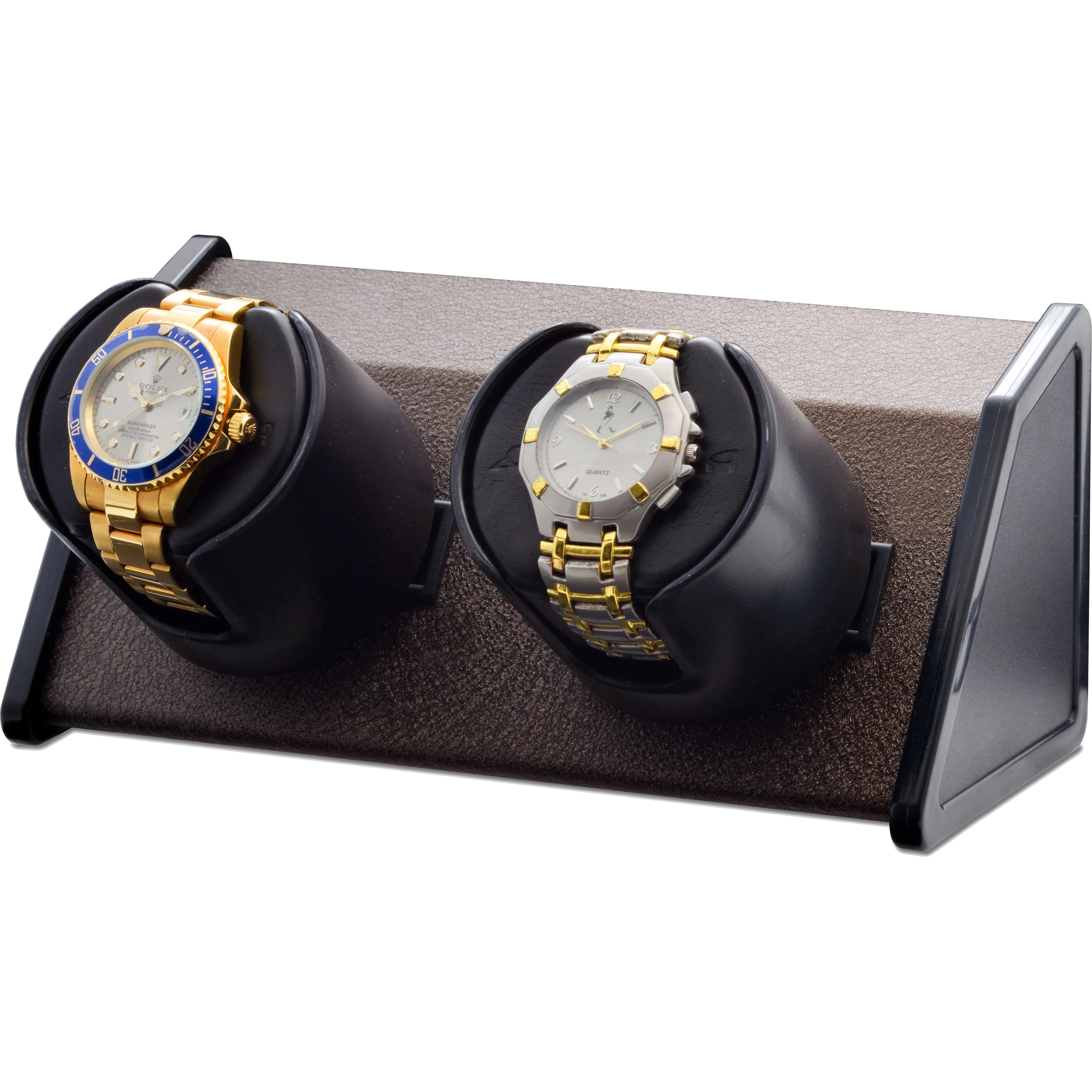Orbita Sparta 2-Unit  Watch Winder in Bold Brown