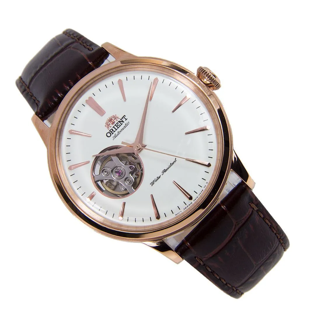 Orient Automatic Classic Leather RA-AG0001S10B RA-AG0001S White Dial Watch