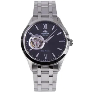 Orient Mechanical Black Open Heart Dial FAG03001B0 AG03001B Mens Watch