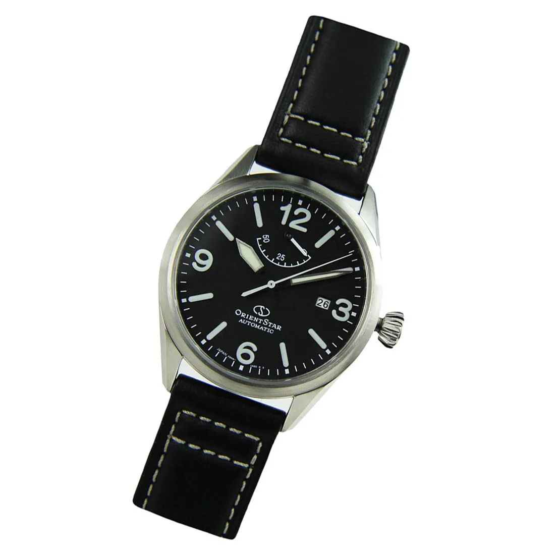 Orient Star Power Reserve RE-AU0203B00B RE-AU0203B Leather Band Watch