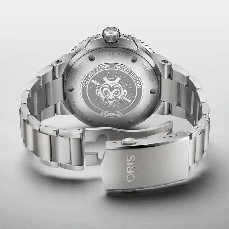 Oris Aquis Sun Wukong Limited Edition Men's Watch 01 733 7766 4185-Set