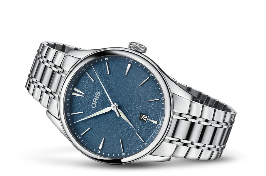 Oris Artelier Date Blue Bracelet