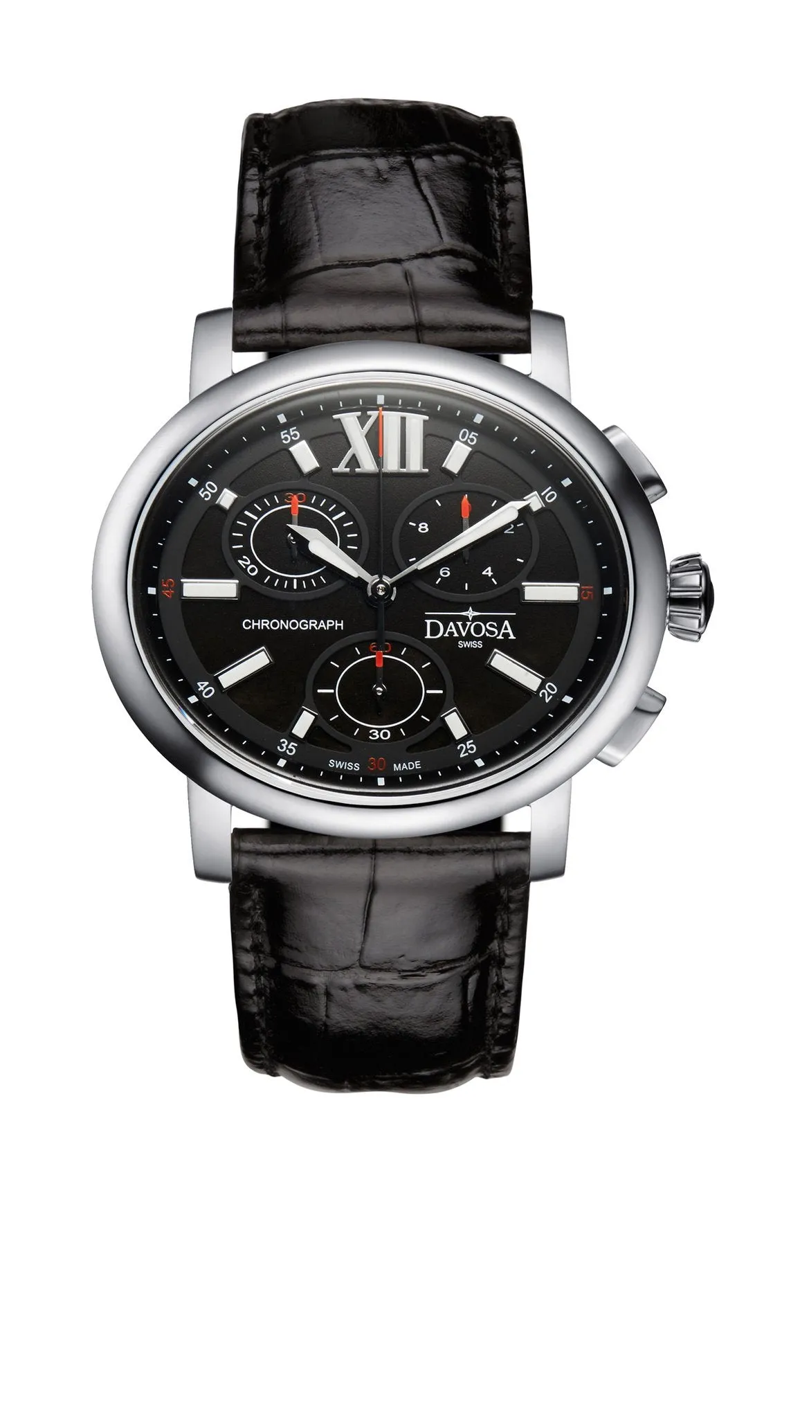 Oval Edition Quartz Chronograph Black Black Ladies Watch 16756955