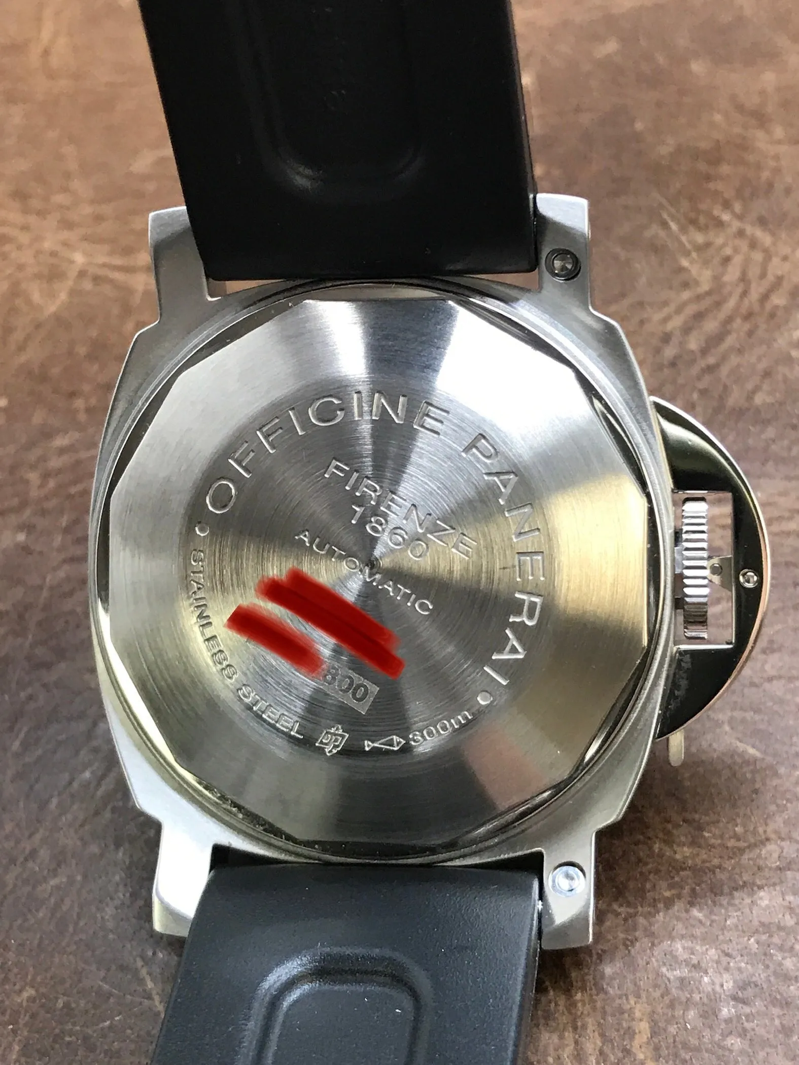 Panerai Luminor GMT PAM00244 Black Dial Automatic Men's Watch