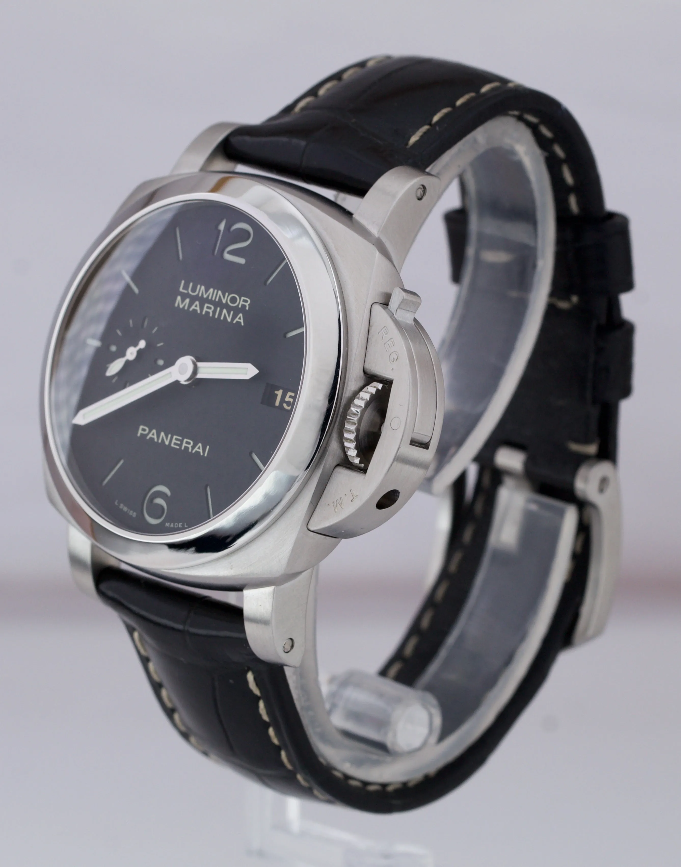Panerai Luminor Marina 1950 PAM 392 42mm Black Stainless Automatic Date PAM00392