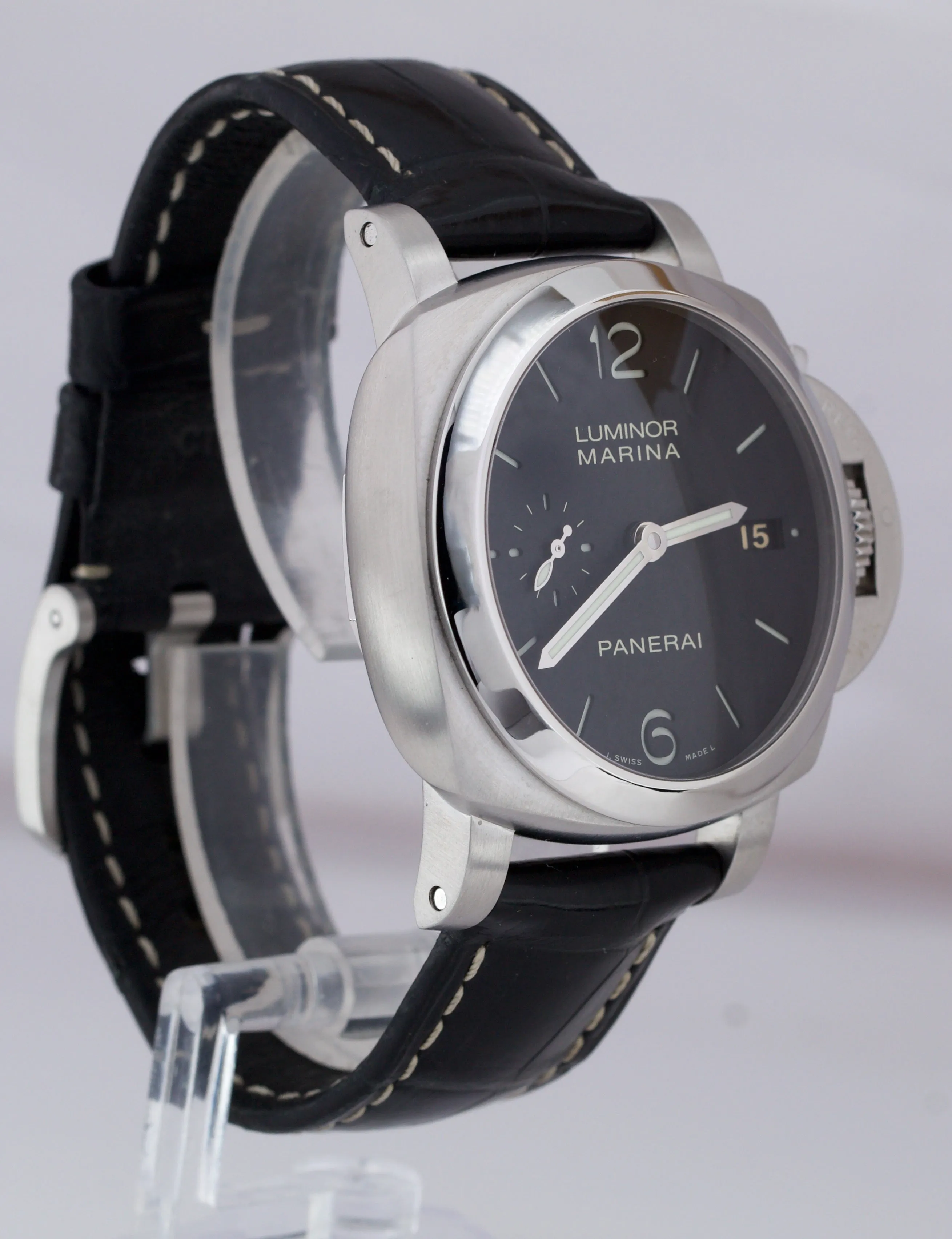 Panerai Luminor Marina 1950 PAM 392 42mm Black Stainless Automatic Date PAM00392