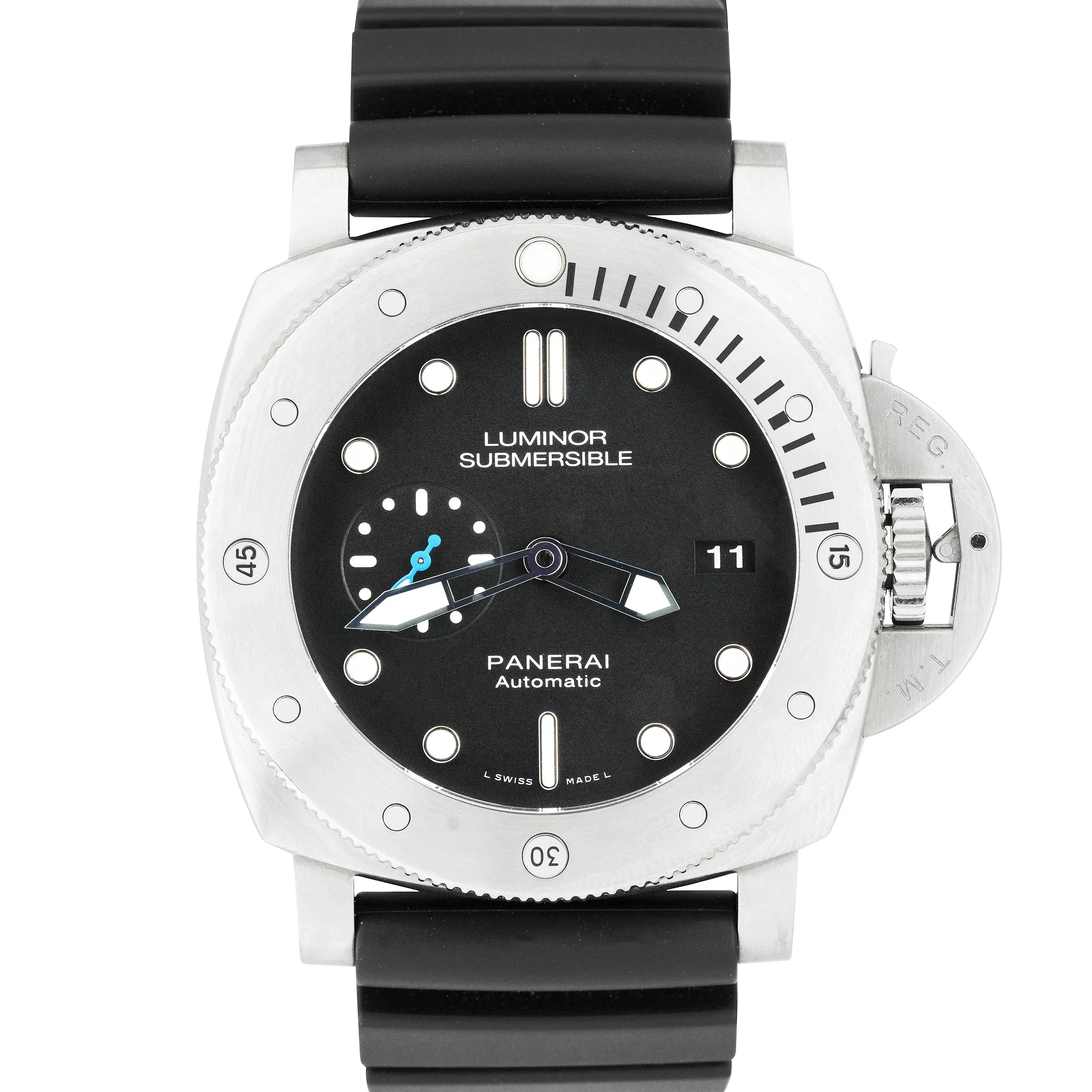Panerai Luminor Submersible 1950 Titanium 47mm Automatic Watch PAM01305 FULL SET