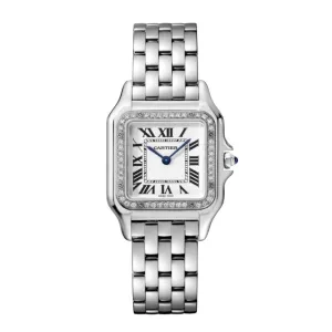 Panthère de Cartier Medium Steel and Diamond Watch