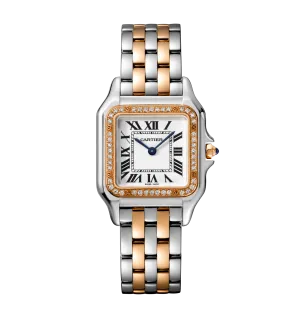 Panthère De Cartier Watch with Rose Gold