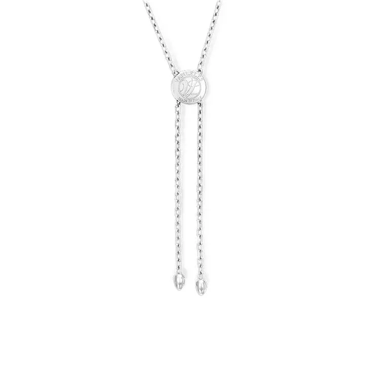Pendant crafted in 18K White Gold Amor Collection