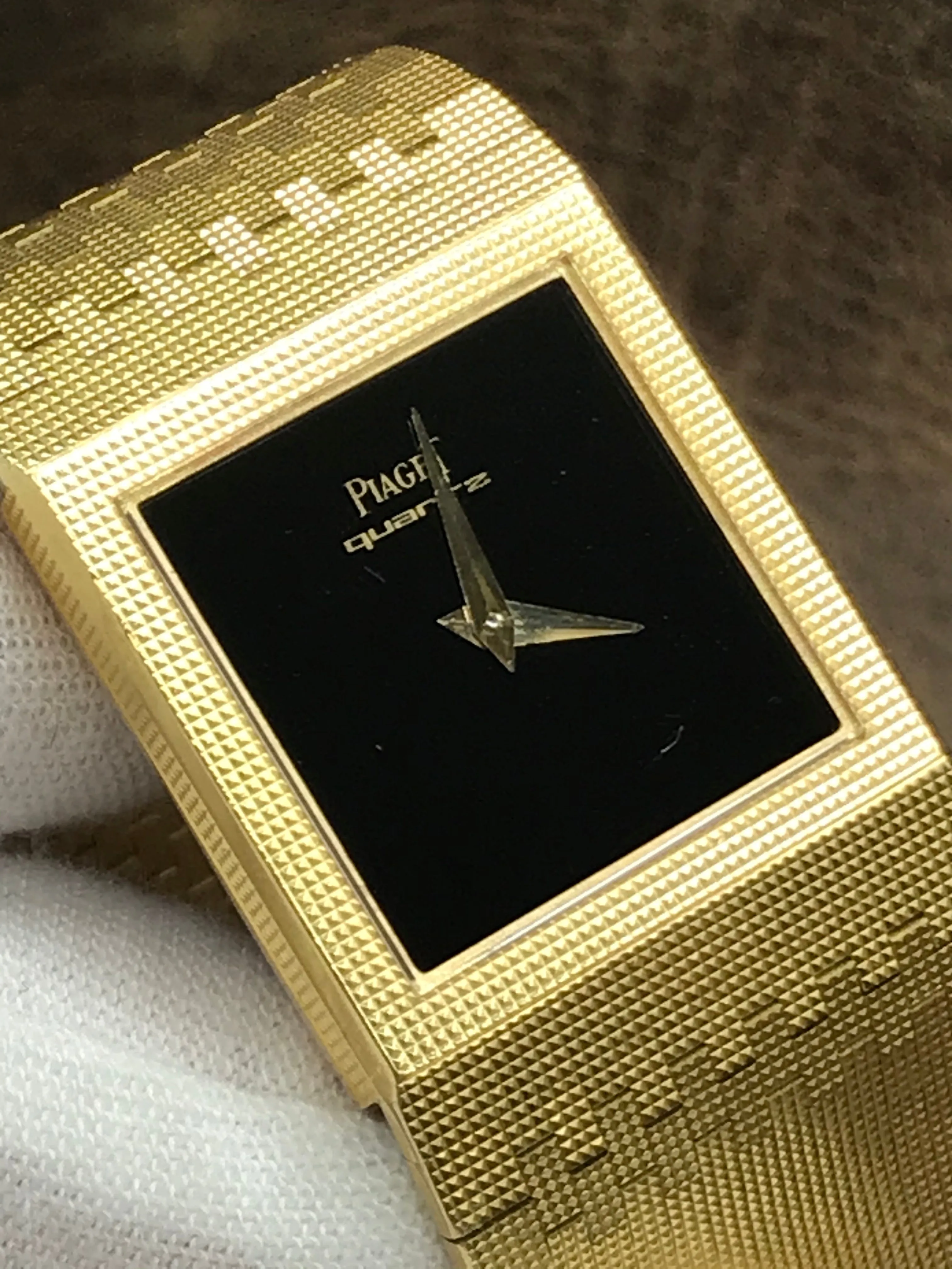 Piaget Polo 7131 Black Onyx Dial Quartz Men's Watch