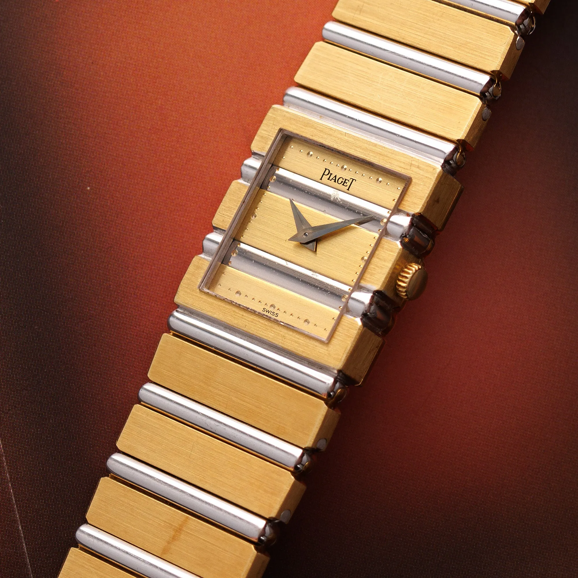 Piaget Yellow & White Gold Polo Watch Ref. 8131