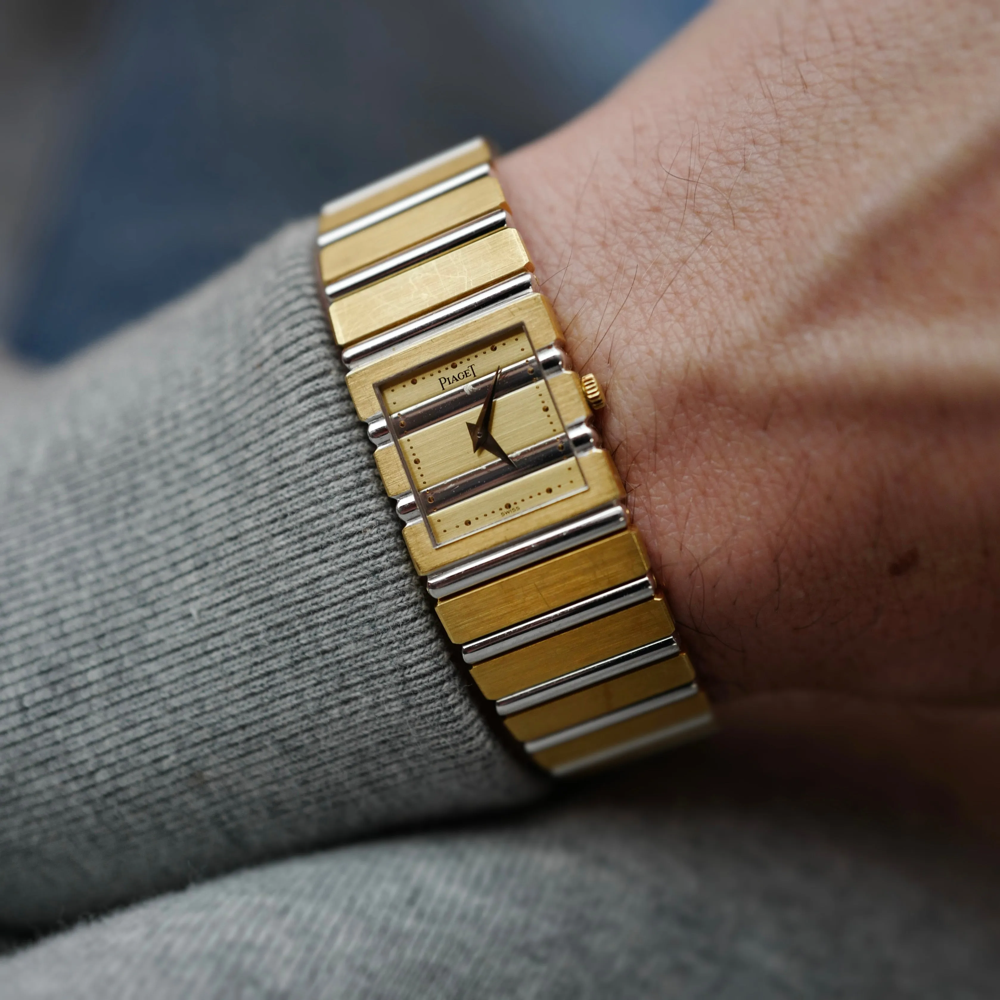 Piaget Yellow & White Gold Polo Watch Ref. 8131