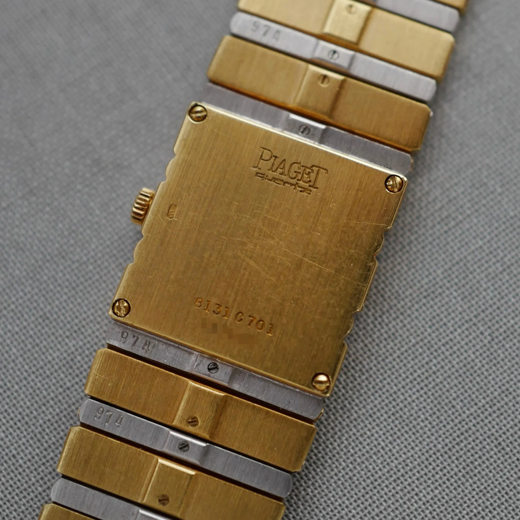 Piaget Yellow & White Gold Polo Watch Ref. 8131