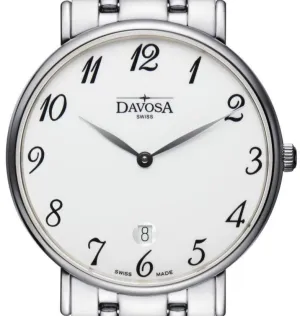 Pianos II Quartz Swiss-Made White Executive Watch 16347626