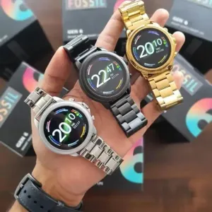 Premium Quality Luxurious Fossil Gen 6 Smartwatch with Calling and Amoled Display