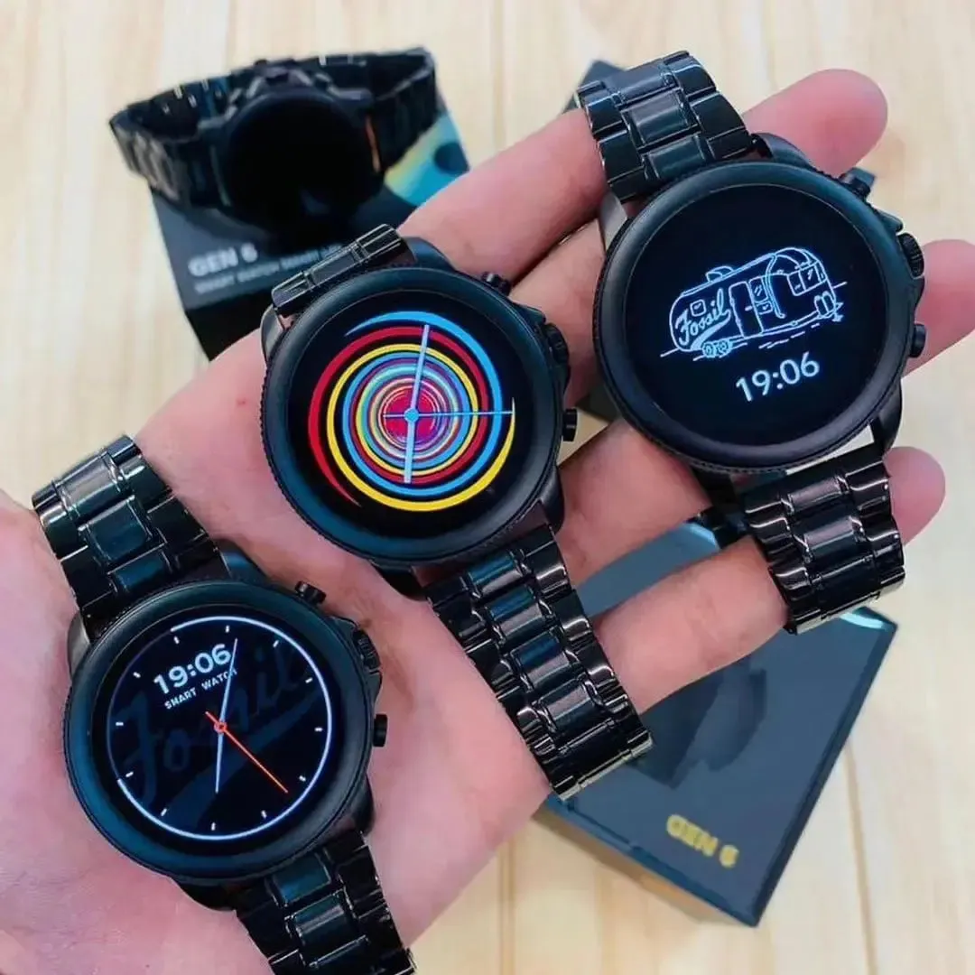 Premium Quality Luxurious Fossil Gen 6 Smartwatch with Calling and Amoled Display