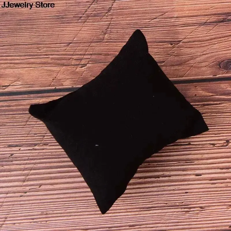 PU or Velvet Leather Bracelet Watch Pillow Bracelet Jewelry Watch Boxes Display Pillows Bracelet Watch Jewelry Showcase Display