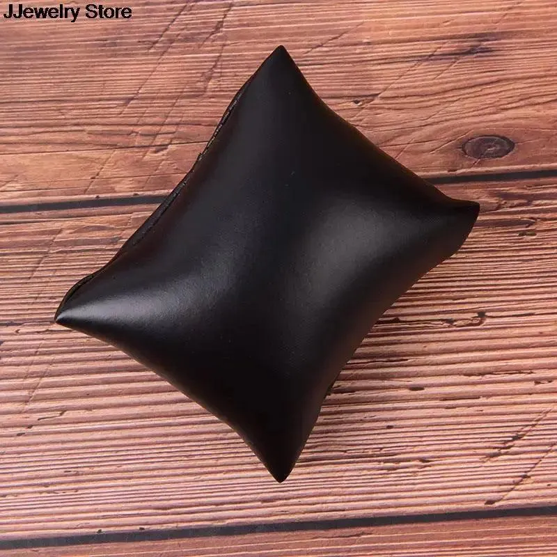 PU or Velvet Leather Bracelet Watch Pillow Bracelet Jewelry Watch Boxes Display Pillows Bracelet Watch Jewelry Showcase Display