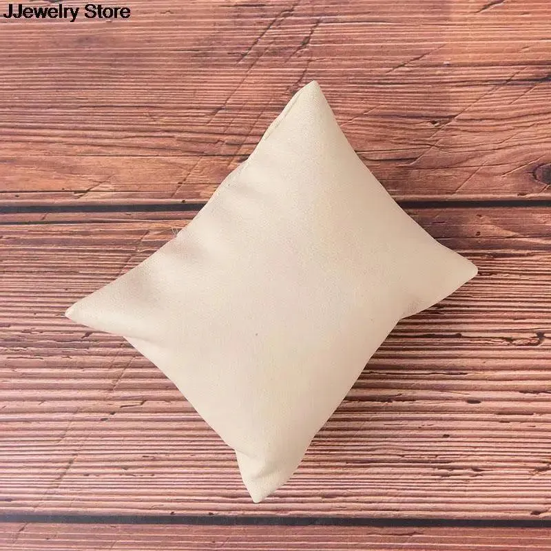 PU or Velvet Leather Bracelet Watch Pillow Bracelet Jewelry Watch Boxes Display Pillows Bracelet Watch Jewelry Showcase Display