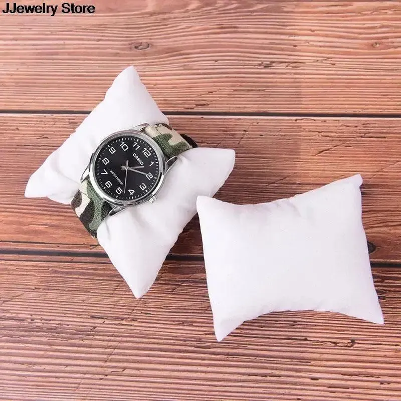 PU or Velvet Leather Bracelet Watch Pillow Bracelet Jewelry Watch Boxes Display Pillows Bracelet Watch Jewelry Showcase Display