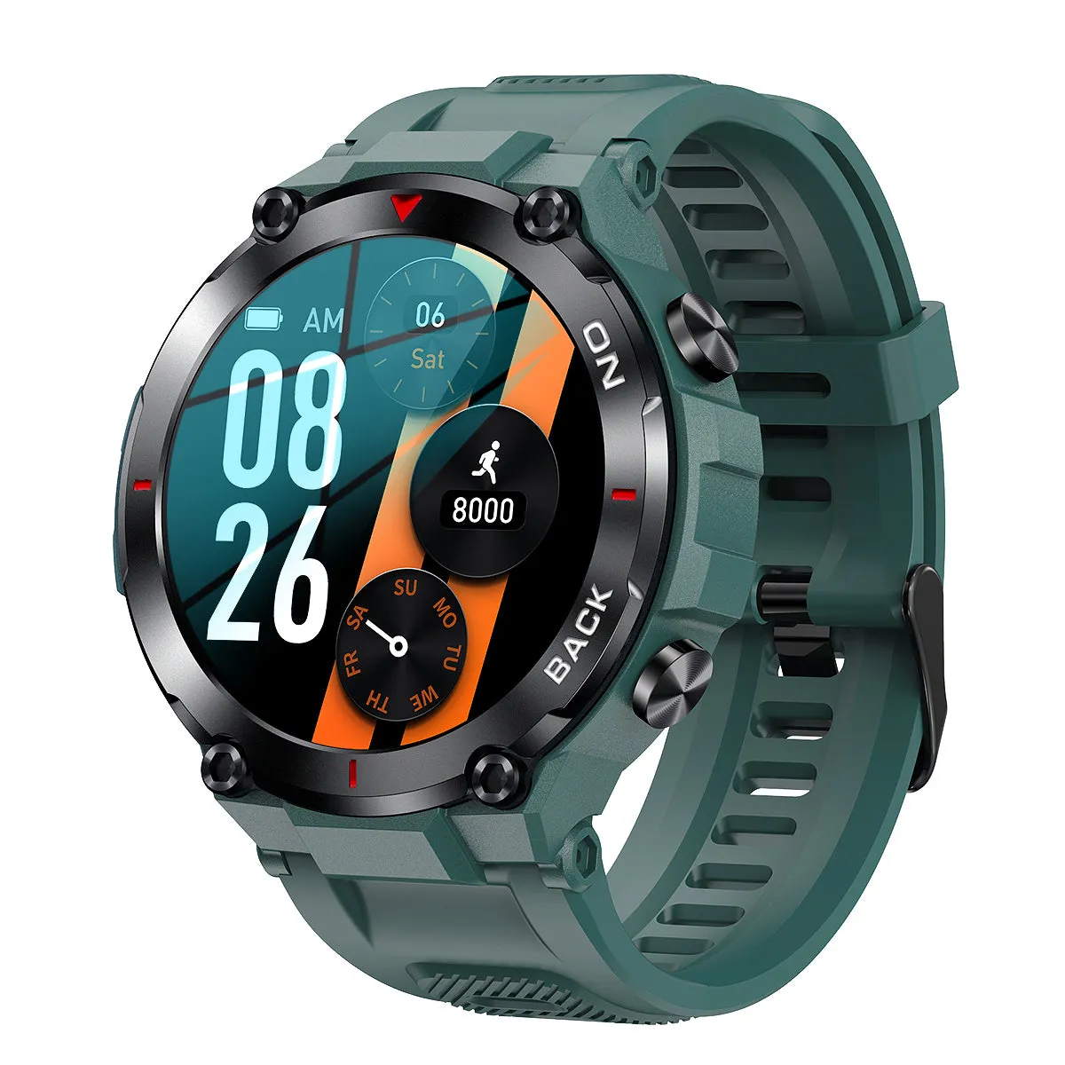 "Stay Ahead with K37 Smart Watch: GPS, Health Tracking & Female Cycle Reminder"