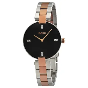 Rado Coupole M Black Dial Ladies Watch R22850703