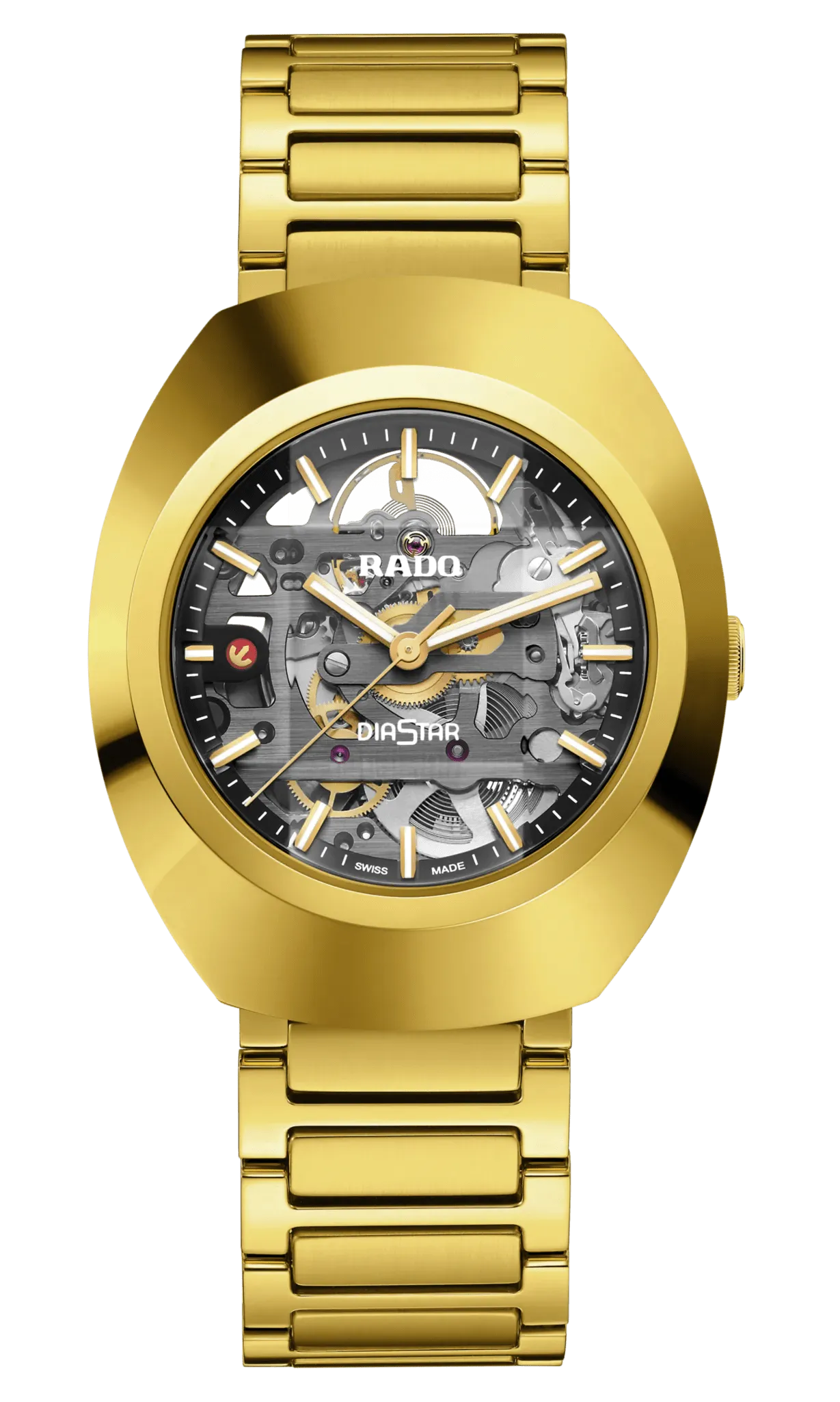 RADO DiaStar Original Skeleton Yellow-Gold Men's Watch R12164153