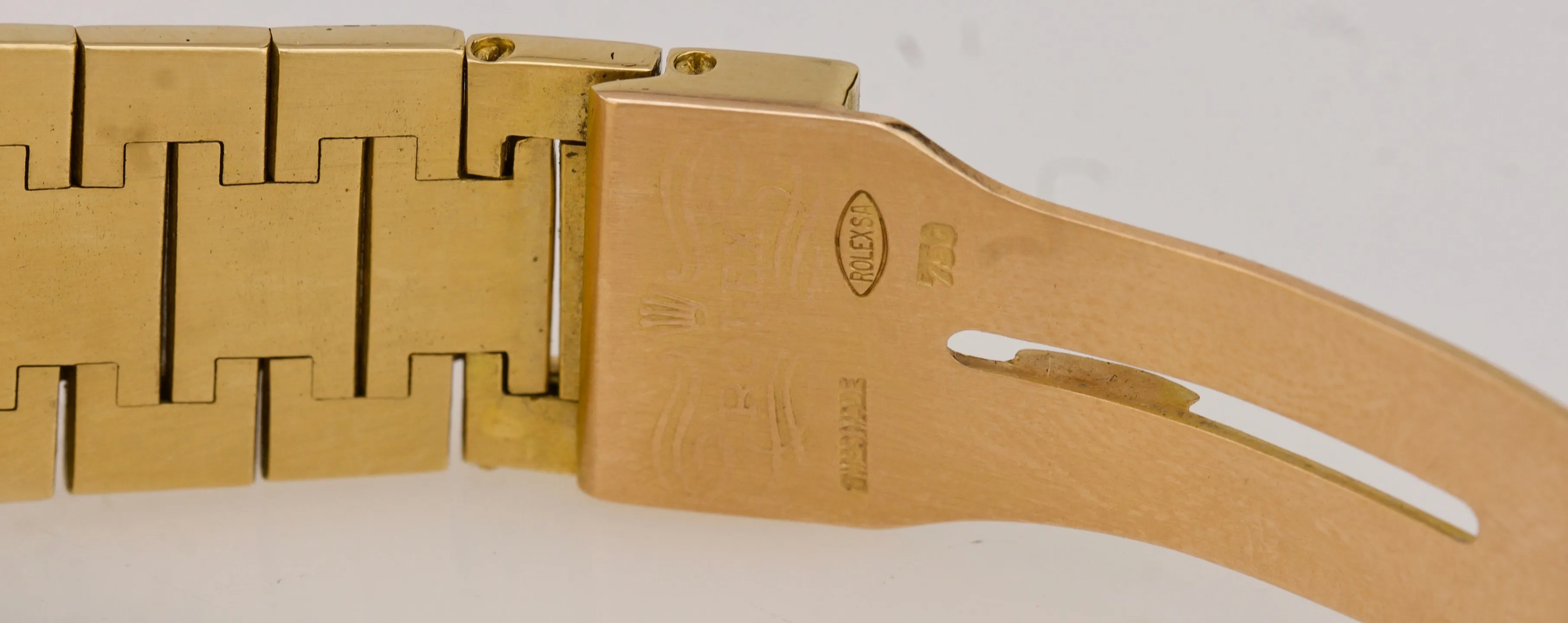 RARE Rolex 18K Yellow Gold 'El Texano' President 39mm Beta 21 Quartz Watch 5100