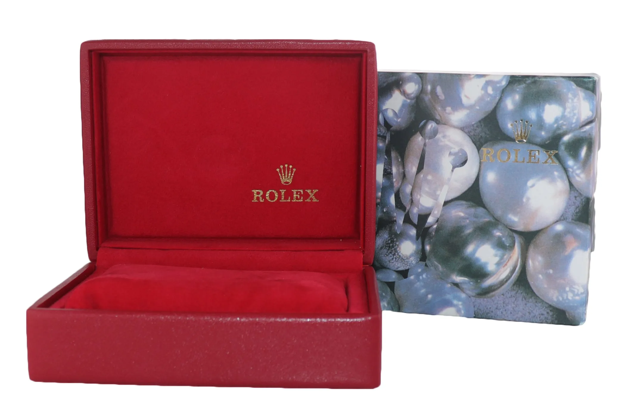 RED DIAMOND Bezel Rolex DateJust 36mm 1601 Diamond Bezel Watch Box