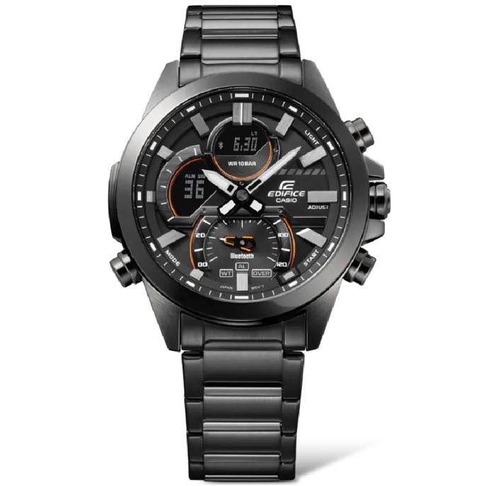 Reloj Edifice casual correa de Acero inoxidable ECB-30DC-1A