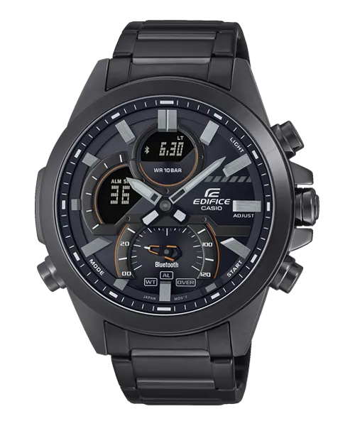 Reloj Edifice casual correa de Acero inoxidable ECB-30DC-1A