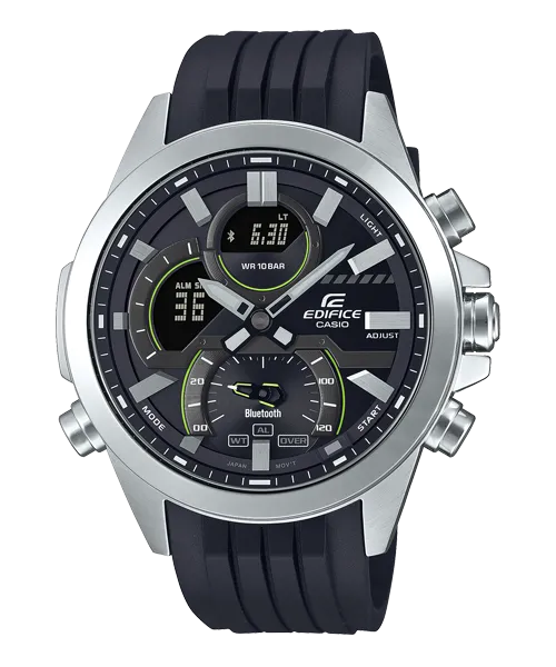 Reloj Edifice casual correa de resina ECB-30P-1A