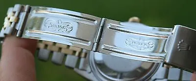 ROLEX 18k Gold and Steel Men’s 36mm Datejust Watch