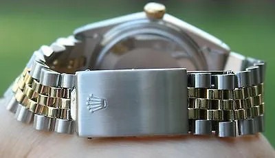 ROLEX 18k Gold and Steel Men’s 36mm Datejust Watch