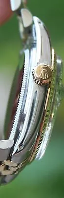 ROLEX 18k Gold and Steel Men’s 36mm Datejust Watch