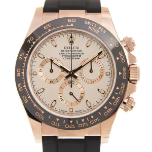Rolex COSMOGRAPH DAYTONA White Dial Unisex Watch 116515LNIR